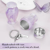 Small Urns for Human Ashes Keepsake 2.85 Inches Memorial Mini Cremation Urn for Women Men Alu – lifestyle view