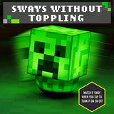 Paladone Minecraft Creeper Sway Lamp - Battery Operated Minecraft Light | Official Merchandise