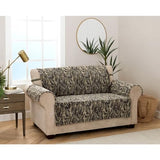 Innovative Textile Solutions Camo Plush Furniture Cover, Olive Green, Loveseat