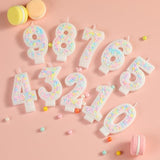 PHD CAKE Number 1 Macaron Birthday Candles, Macaron Themed Number Candles, Cake Number Candles, Party Celebration