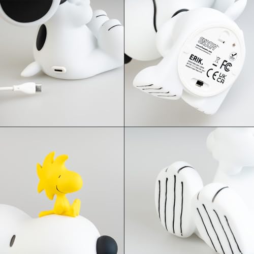 Grupo Erik Snoopy Lamp | Night Light, Kids Lamp, Desk Lamp, Mood Lights, Table Lamp | Snoopy – lifestyle view