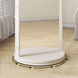 Floor Full-Length Rotating Dressing Mirror for Entryways, Bedroom Closets Mirror