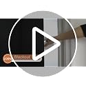 100% Blackout Curtains - Solid Thermal Insulated Thick Fabric Black Blackout Curtains for Bedroom, Grommet Soundproof Window Drapes, 2 Panels, 2x52Wx84L Inches