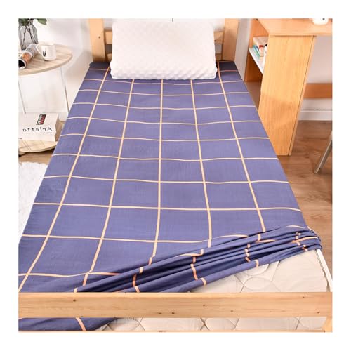 Printed Futon Mattress Cover Zippered, Full Wrap Japanese Floor Mattress Futon Cover Queen King Full Size RV Mattress Futon Slipcovers with Zipper, Machine-Washable,A,90x200cm/35x79in