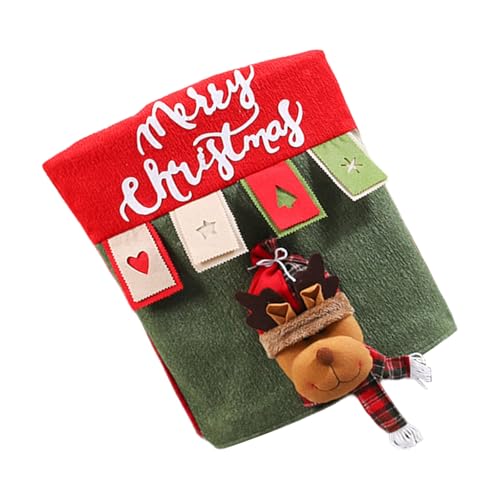 Christmas Kitchen Chair Santa Hat Designs for Christmas Homes Decors Festival Coverings Dining Room Accessories