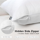 6 Pack Decorative 100% Cotton Pillow Covers 20" x 20" No Inserts