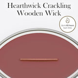 WoodWick Cinnamon Chai Scented Candle, Crackling Wick, 16oz