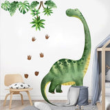 Large Dinosaur Wall Decals for Boys Bedroom Dino Footprints Wall Stickers Peel and Stick Baby Toddler Kids Room Wall Decor Murals for Nursery Daycare Classroom Decoration (KL-BM2063)