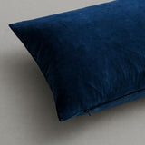 MIULEE Velvet Throw Pillow Covers 18x18 Inch, Pack of 2 - Dark Blue, Super Soft Decorative Square Cushion Cases Modern Luxury Home Decor for Sofa, Couch, Bed, Chair