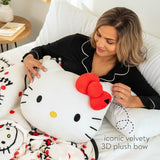 Hello Kitty Bedding Plush Cushion Pillow – Soft Plush Throw Pillow for Bedroom Decor & Gifts, 16 inch (100% Officially Licensed Product) by Franco Collectibles