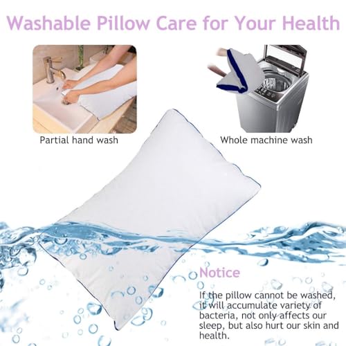 MoonRest Round Pillow Insert Hypoallergenic Polyester Form Stuffer-%100 Cotton Blend Covering for Sofa Sham, Decorative Pillow, Cushion and Bed - 15 Inch Diameter
