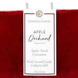 Colonial Candle Apple Orchard Scented Candle Jar, Highly Fragranced Candles for Home Scented, Mottled Wax Candle, 2 Wick, 8 oz - Made in the USA