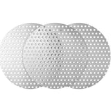2 inch diamter 3 Set Silver Sieve for Incense Burner