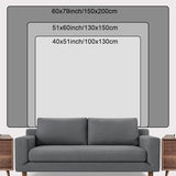 Atrippy Forest Nature Tapestry for Bedroom, Green Misty Foggy Mountain Sage Trees Wall Tapestry, Landscape Aesthetic Room Decor Wall Hanging for Living Room Dorm 51x60 Inches