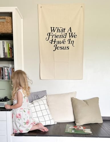 Elevated Faith What a Friend in Jesus Tapestry