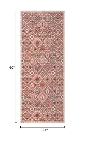 2x5 Washable Runner Rug, Nonslip Soft Area Rug for Hallway Kitchen