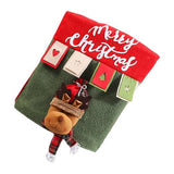 Christmas Kitchen Chair Santa Hat Designs for Christmas Homes Decors Festival Coverings Dining Room Accessories