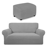 Easy-Going Ottoman L Bundles Loveseat slipcover