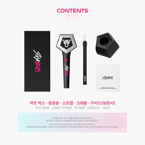 SAJA Boys Official Light Stick + 1 Extra Photocard