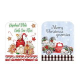 Christmas Chair Christmas Decoration Truck Chair Back Slipcovers New Year 2024 Ornaments for Home Banquet