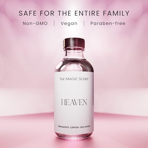 The Magic Scent Heaven Diffuser Oil Scent - Cold-Air & Ultrasonic Fragrance Oil for Diffuser Inspired by The Aria Hotel, Las Vegas - Essential Oils for Diffusers Aromatherapy - 8.5 fl oz, 250 mL
