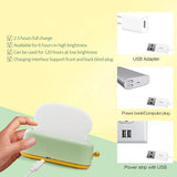 Desk Decor Toaster Lamp, Rechargeable Small Lamp with Smile Face Toast Bread Cute Toaster Shape Room Decor Night Light for Bedroom, Bedside, Living Room, Dining, Desk Decorations, Gift