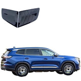 Compatible with Chery Tiggo 8 Pro Max Tiggo 8 2021 2022 2023 2024 Exterior Rear Window Triangular Louver Decorative Frame(Carbon Fiber Look)