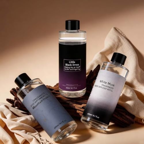 Scent Diffuser Oil Refill | 6.76 fl oz(200ml) Home Fragrance Defusers | Scented Aroma Essential Oil Reed Diffuser Lemon 200ml