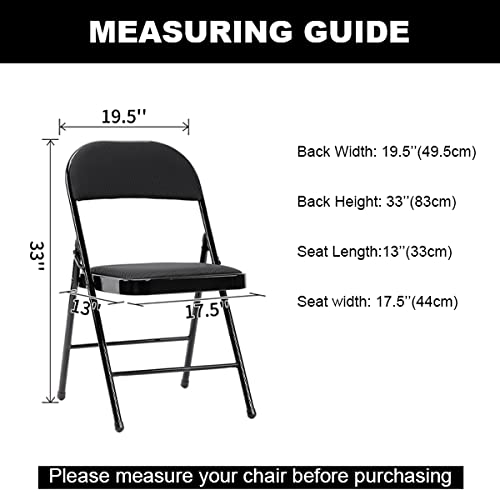 Spandex Chair Cover,25PCS,Living Room Folding Chair Covers,Removable Chair Covers Washable Protector Stretch Chair Cover for Party, Banquet,Wedding Event,Hotel(White)