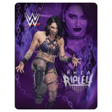 WWE Rhea Ripley Main Event Champions Bedding Super Soft Throw Blanket, 46 in x 60 in, (Official Licensed Product) By Franco Collectibles