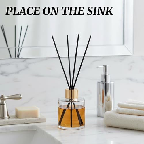 50pcs Refill Diffuser Sticks 12 inch x 4 mm Reed Diffuser for Home Fragrance Accessories Diffuser Oil Refill Office Decoration