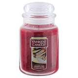 Yankee Candle Sparkling Cinnamon Scented, Classic 22oz Large Jar Single Wick Candle, Over 110 Hours of Burn Time (Pack of 2)