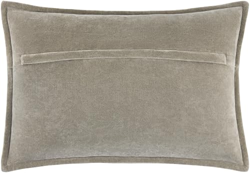 Livabliss x Galey Alix Karling Modern Throw Pillow, 13" L x 20" W, Taupe