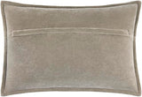 Livabliss x Galey Alix Karling Modern Throw Pillow, 13" L x 20" W, Taupe