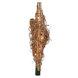 Kurt Adler 20-Light Gold Rattan Star Treetop