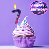 Demon Movie Hunters Birthday Decorations,Demon Movie Hunters Birthday Party Supplies,for Boys Girls Kpop Party Supplies（Number 7）