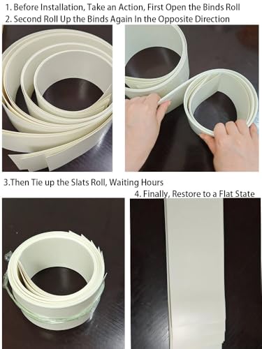 12PCS White PVC Vertical Blind Replacement Slats with 12pcs 3CM Repair Tabs | Vertical Blinds Vanes for Sliding Glass Patio Door Windows, (3.5 ×82.5 Inch) Pre-Punched Hanging Hole Window Blind