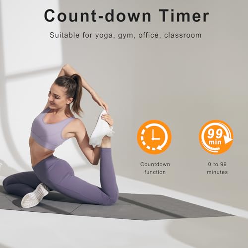 JALL 30" Extra Large Digital Wall Clock, Giant LED Wall Clock with Remote Control, Digital Clock with Jumbo Numbers for Living Room, Gym, Warehouse, Office, Home Decor, Plug-in, White