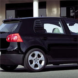 A Pair Rear Window Louver Shutter Compatible with VW Golf 5 5 Golf MK5 Side Air Vents Shutter Cover Trim Exterior Accessories(Piano Black)