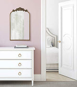 Kate and Laurel Arendahl Traditional Arch Mirror, 19 x 31 , Gold, Baroque Inspired Wall Decor