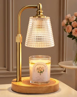 Candle Warmer Lamp with Timer, Birthday Gifts for Women Home Decor,Clear