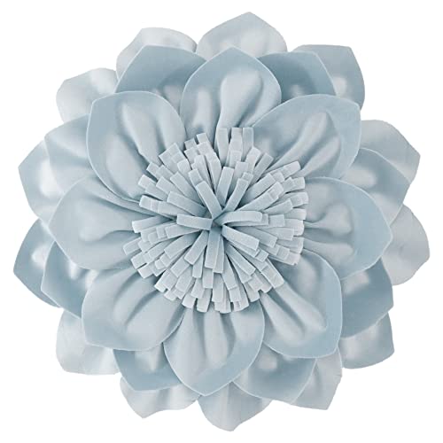 OiseauVoler Decorative Throw Pillow with Insert 12 Inch Blue