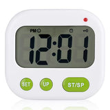 Alarm Clock, Digital Vibration LCD Timer with Backlight for Kitchen Use