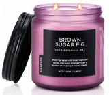 M&SENSE Brown Sugar Fig Scented Candle Relaxing Home Fragrance 11.6oz 70h