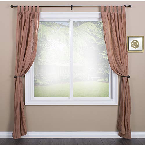 Decopolitan Facet Ball Curtain Holdback Pair, Vintage Bronze