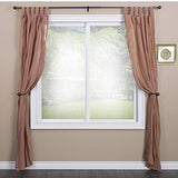 Decopolitan Facet Ball Curtain Holdback Pair, Vintage Bronze