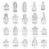 80 Pcs Bud Vase Set, Vases for Centerpieces, Cute Glass Bud Vases in Bulk, Small Vases for Flowers, Clear Vase Set for Wedding Decorations, Home Table Flower Décor