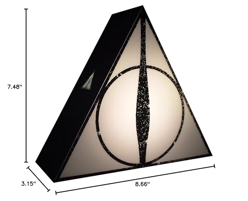 Paladone Harry Potter Officially Licensed Merchandise - Deathly Hallows Light - Projection Lamp