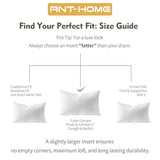 14"x24" Pillow Inserts Soft Feather Pillow Set of 1 Indoor Decorative Sofa Down Pillows Bed Pillows Couch Pillow