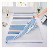 Bohemian Futon Floor Mattress Cover Zippered, Comfy Futon Covers Slipcovers, Full Wrap Japanese Futon Mattress Protector Cover Comfortable Sleeping Pad Cover Washable,C,150x200cm/59x79in